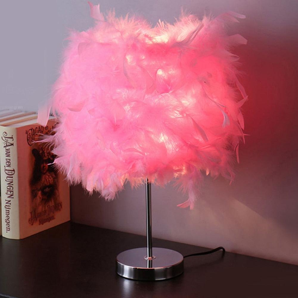 Remote Feather Fairy Lamp