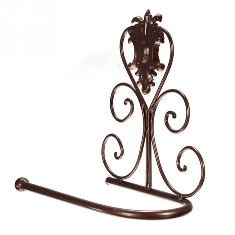Vintage Iron TP + Paper Towel Holder