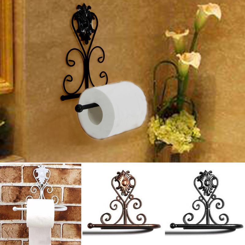 Vintage Iron TP + Paper Towel Holder