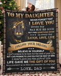 Daughter Blanket - From Dad