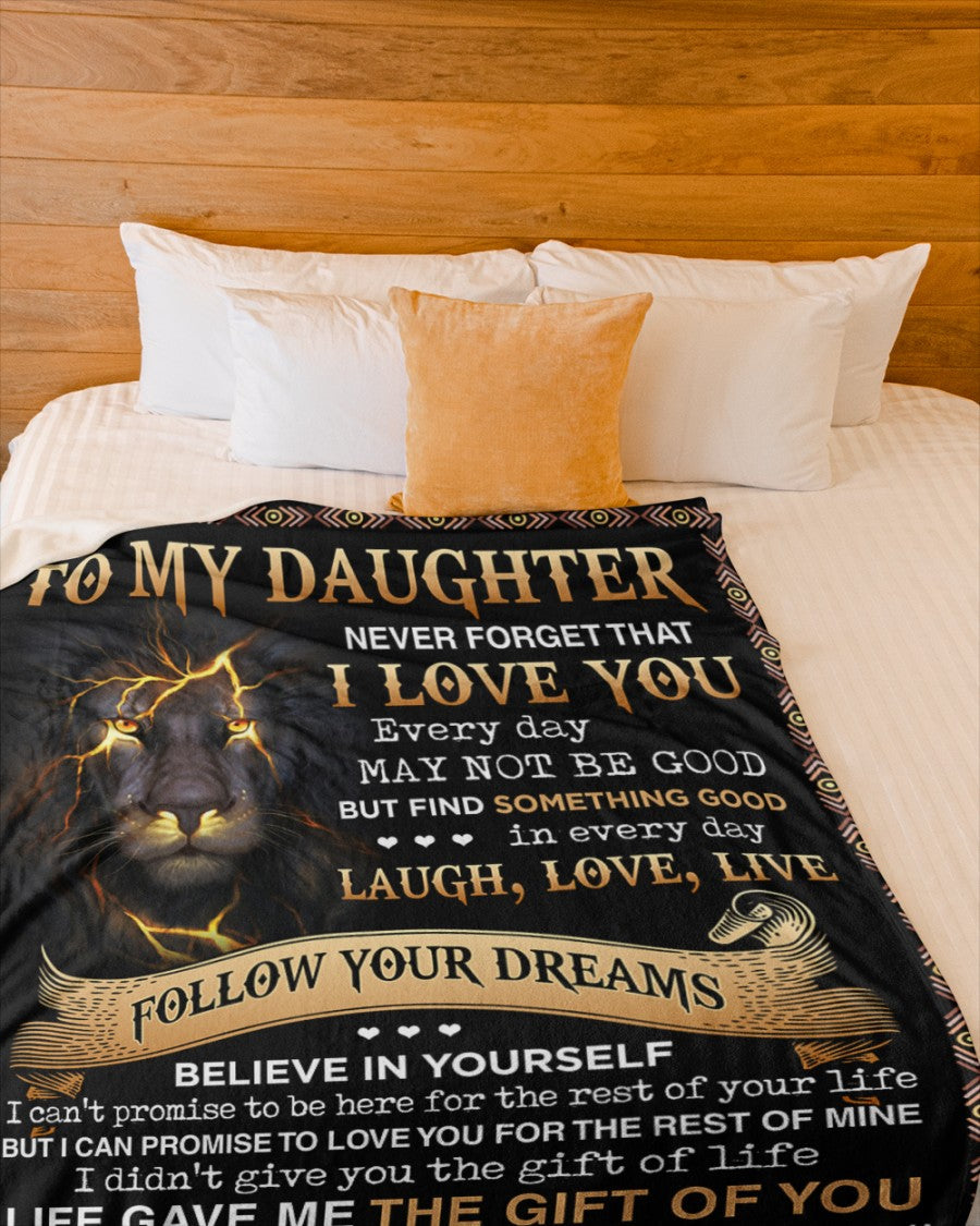 Daughter Blanket - From Dad