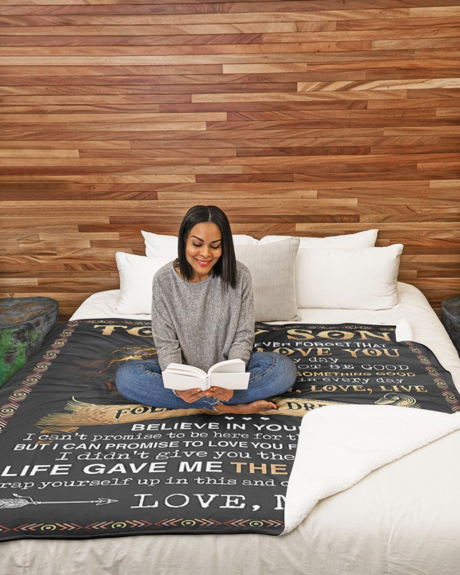 Son Blanket - From Mom