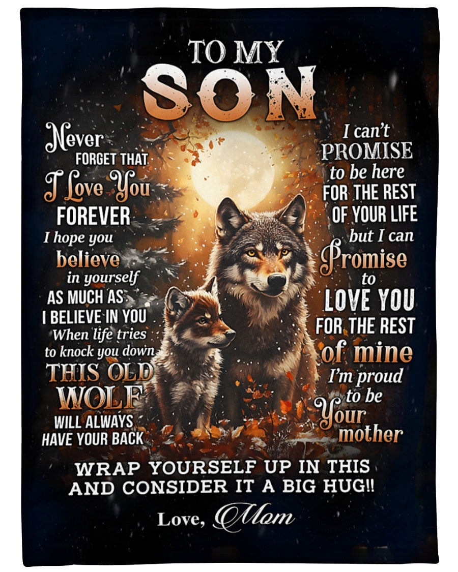 Son Blanket - From Mom