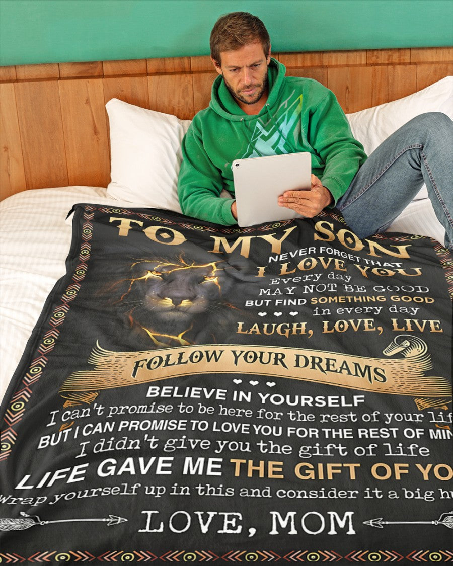 Son Blanket - From Mom