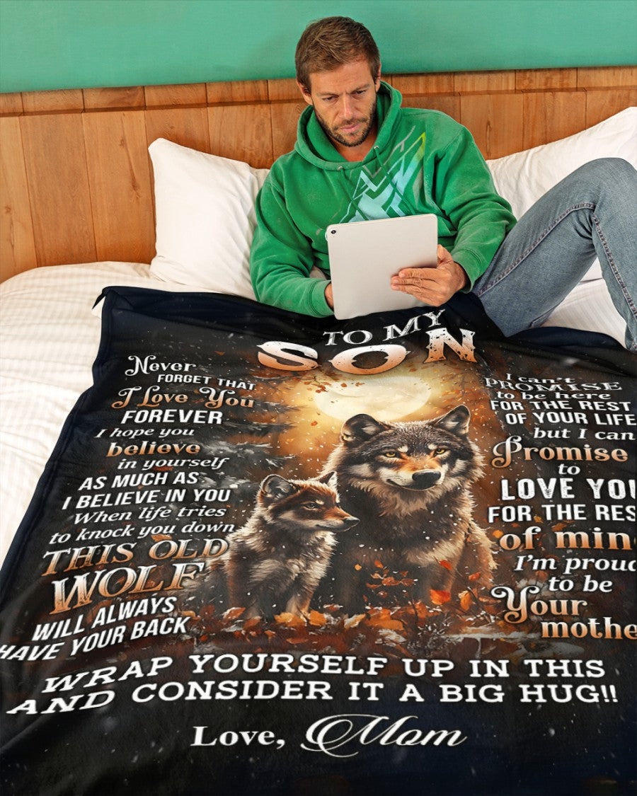Son Blanket - From Mom