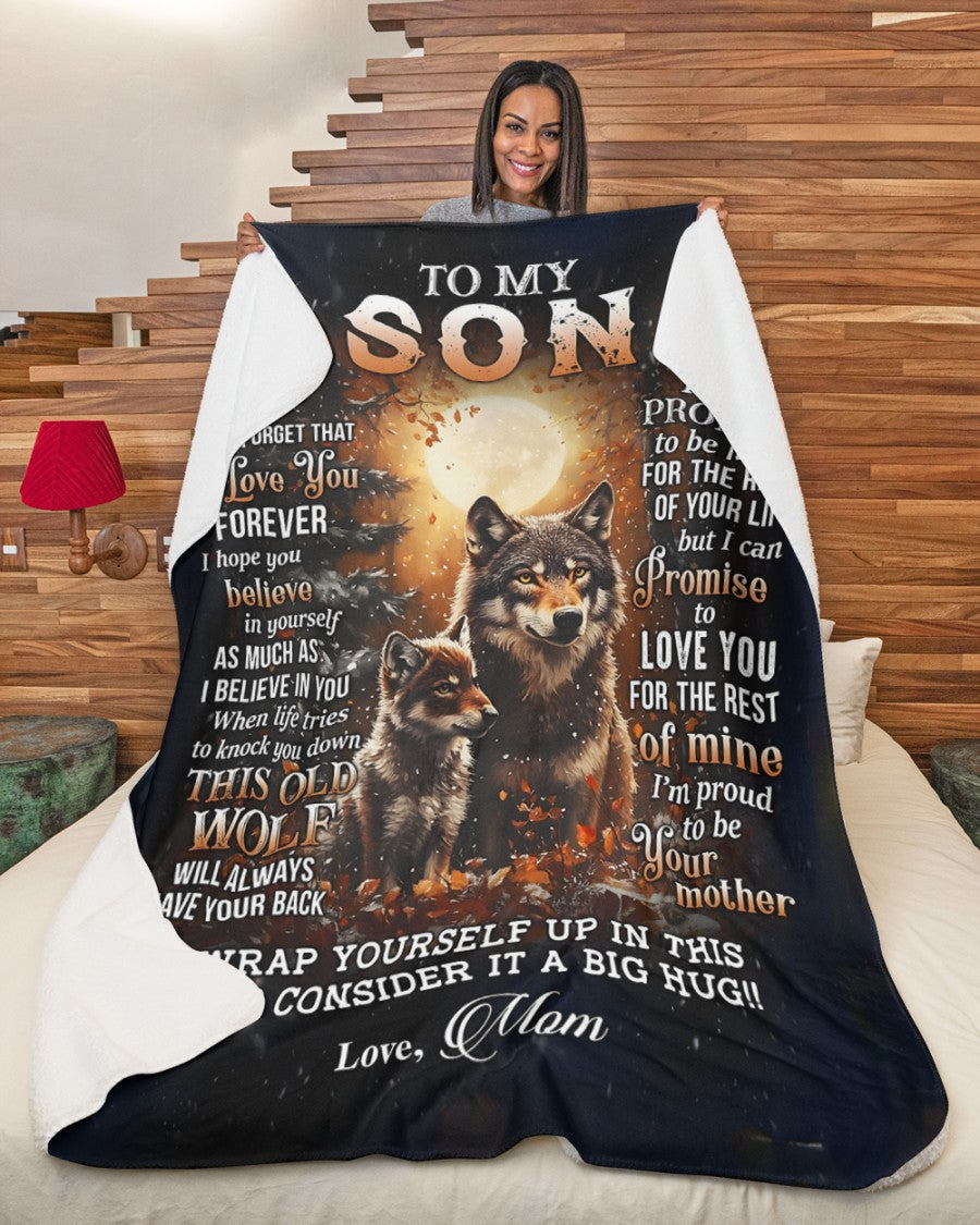 Son Blanket - From Mom