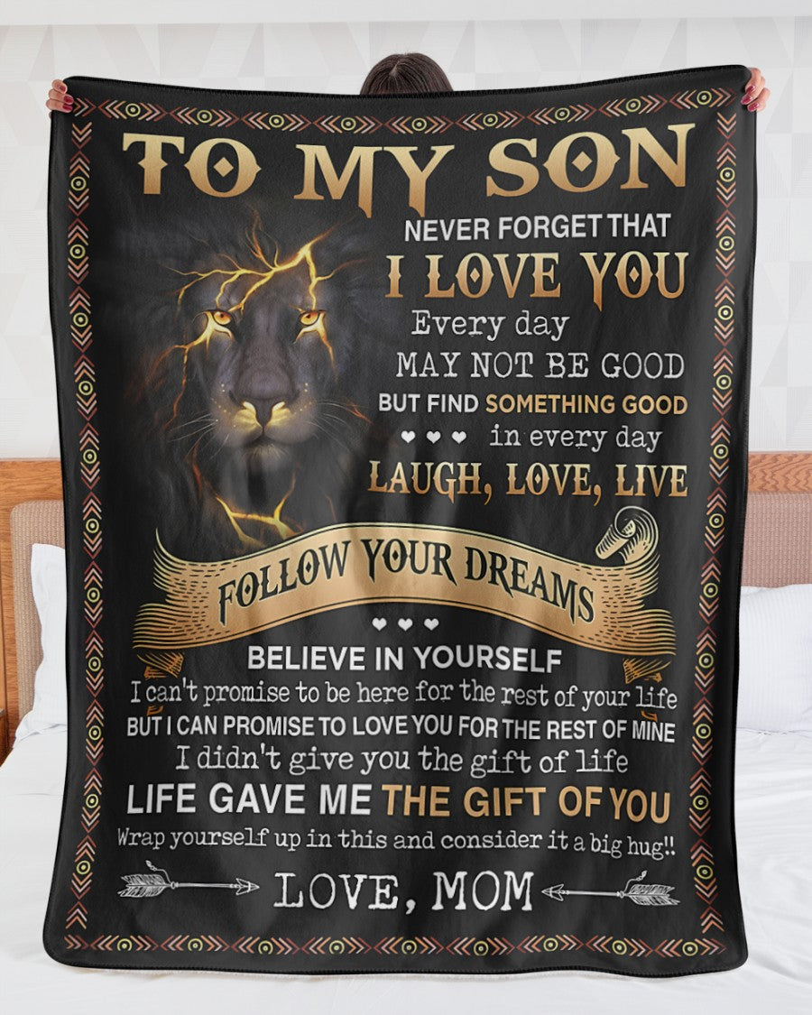 Son Blanket - From Mom