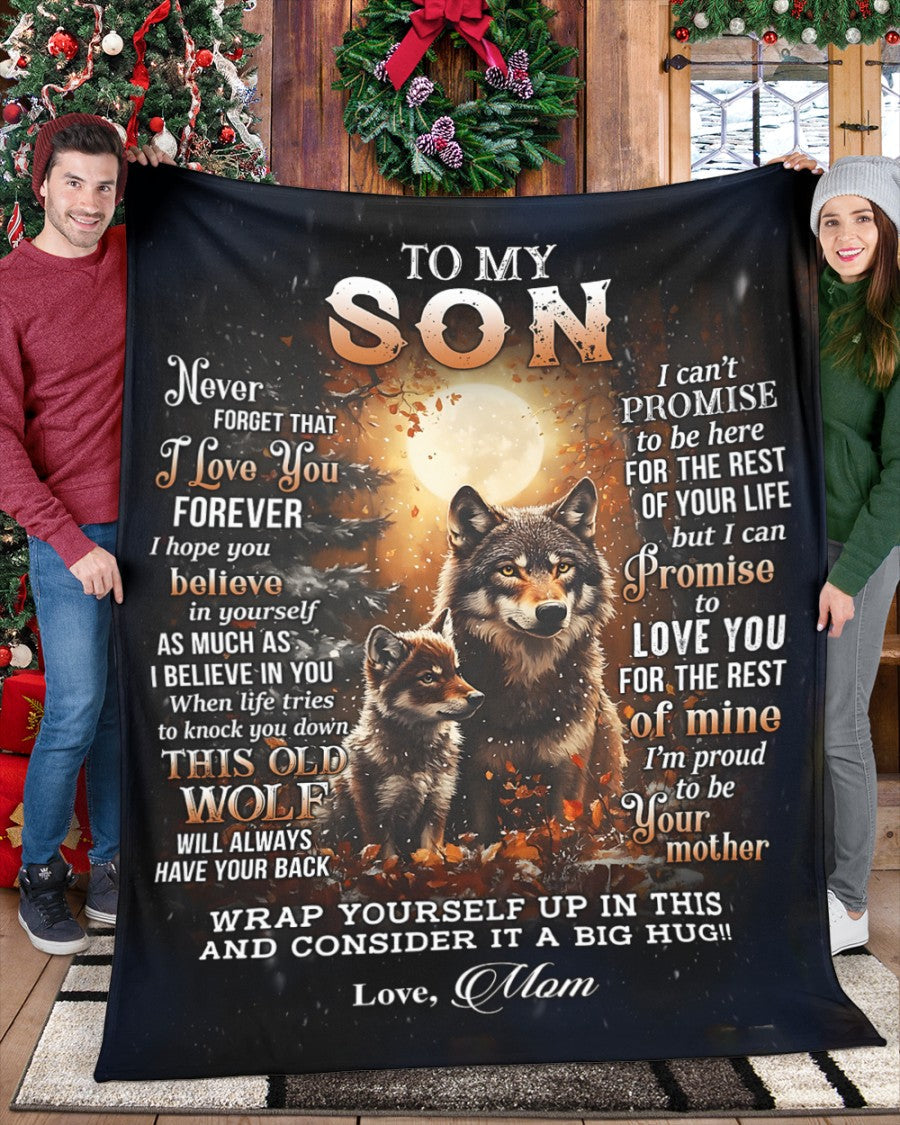 Son Blanket - From Mom