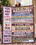 Daughter Blanket - From Mom