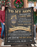 Son Blanket - From Mom