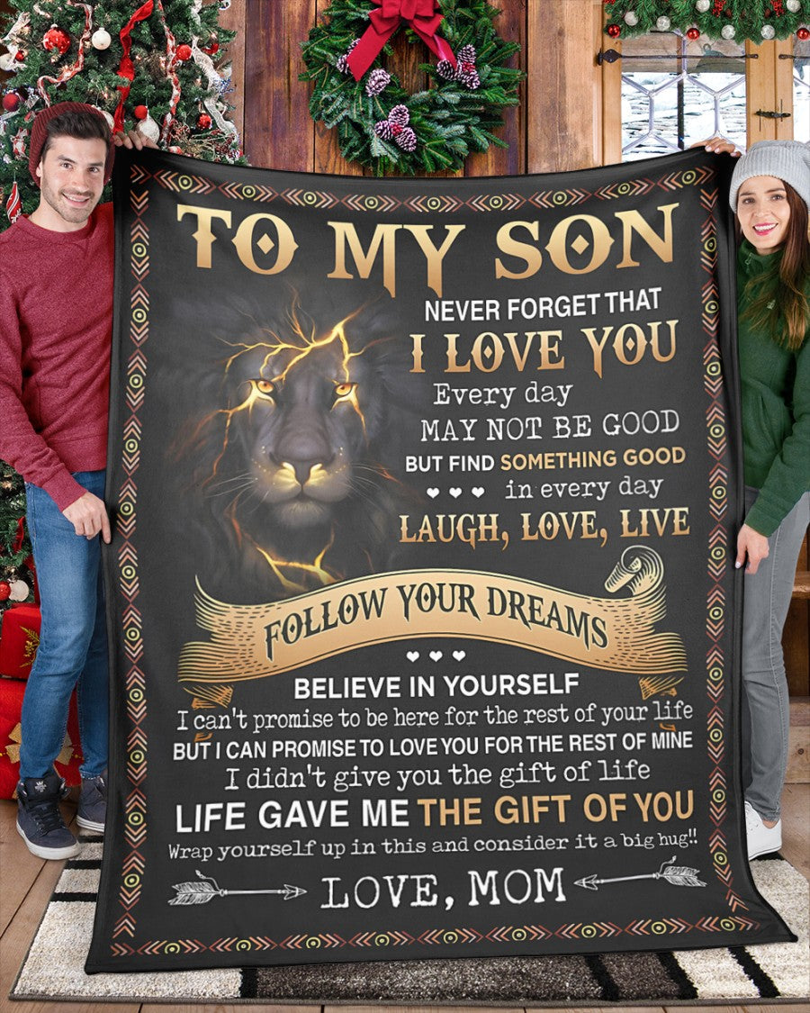 Son Blanket - From Mom