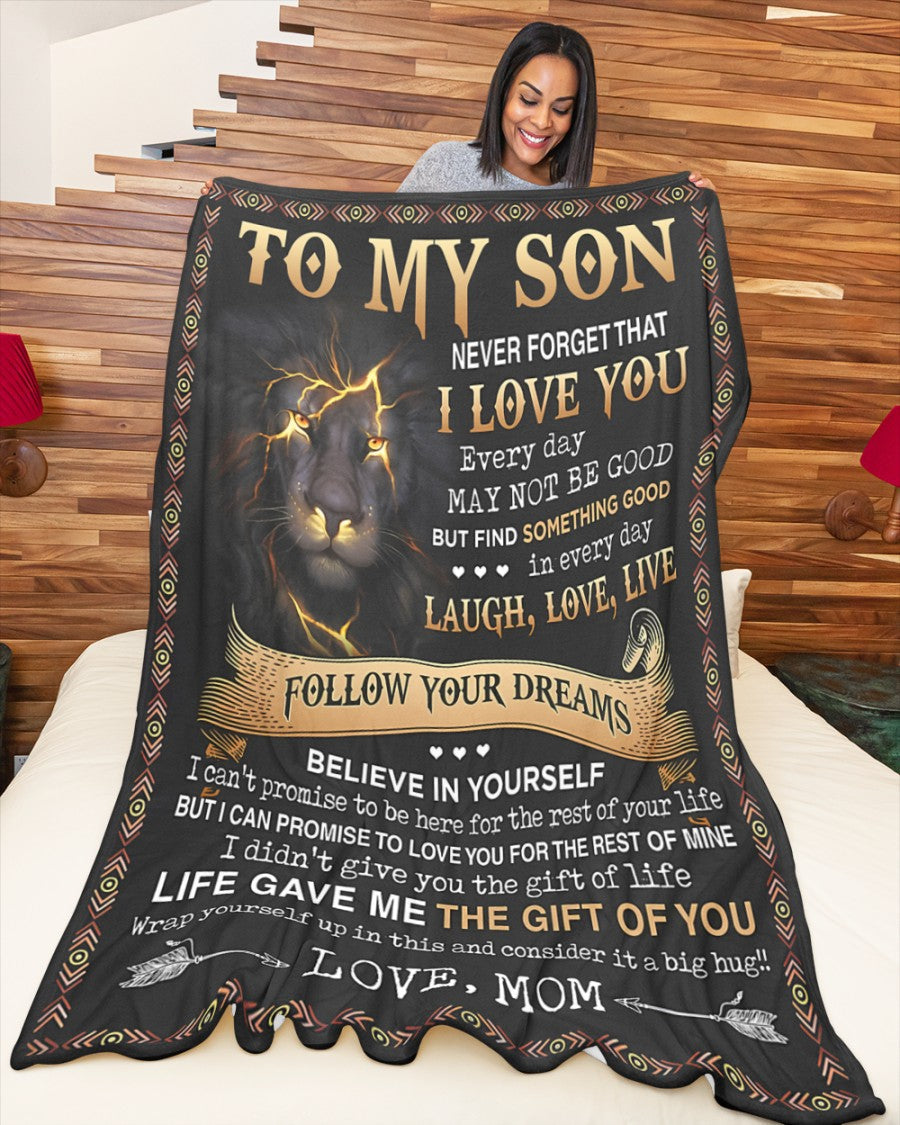 Son Blanket - From Mom