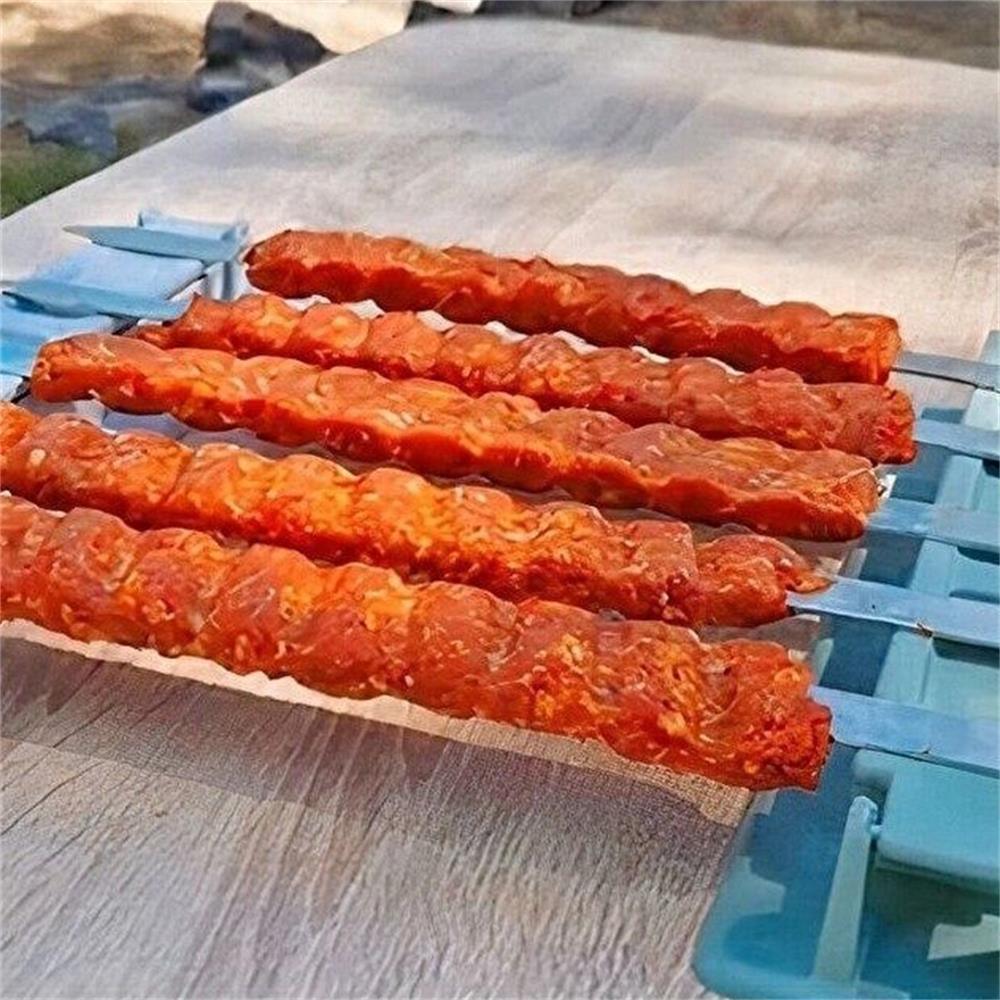 BBQ Meat Skewer/Kebab Press