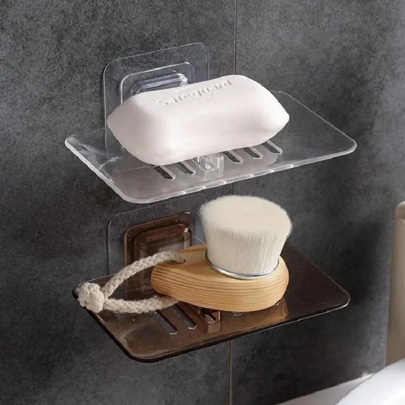 No Drill Wall Mounted Soap Rack