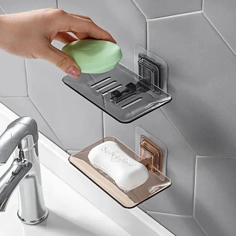 No Drill Wall Mounted Soap Rack