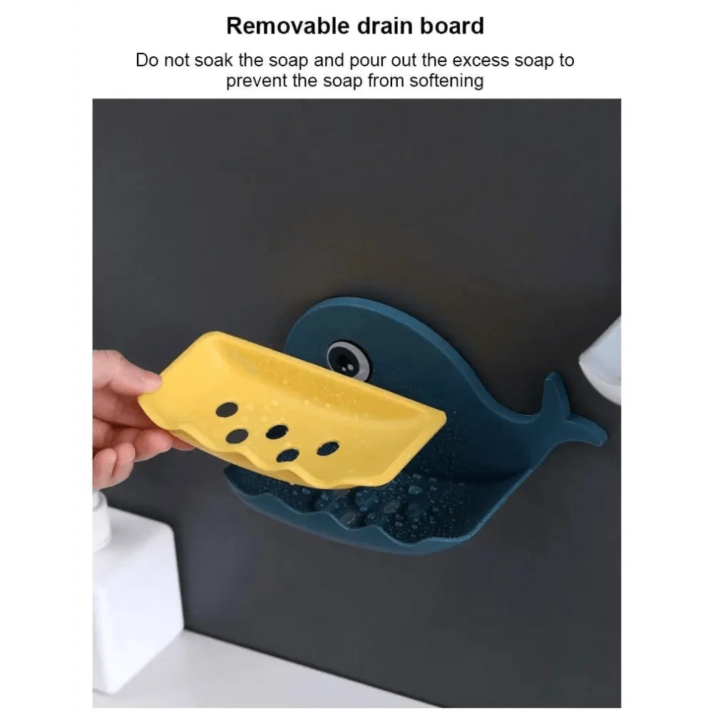 No Drilling Wall Mounted Soap Rack