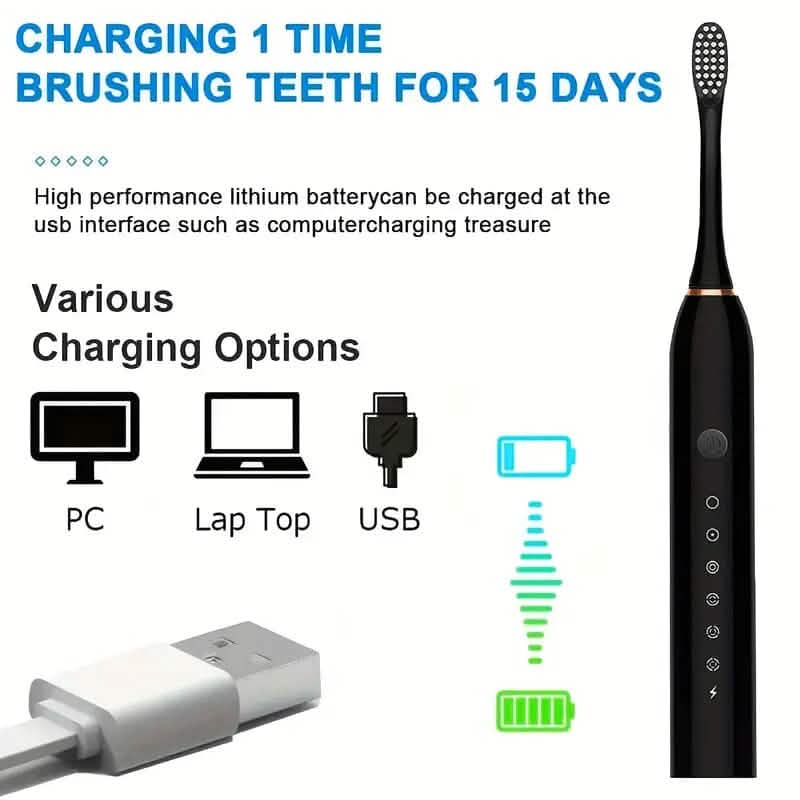 Sonic Toothbrush and Timer