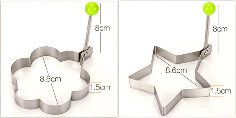 5-Style Fried Egg/Pancake Mold