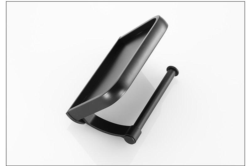 Toilet Paper Holder + Shelf