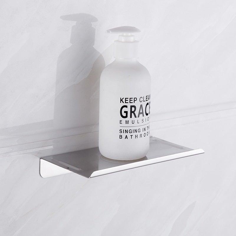 Toilet Paper Holder + Shelf