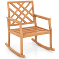 Teak Wood Rocking Chair
