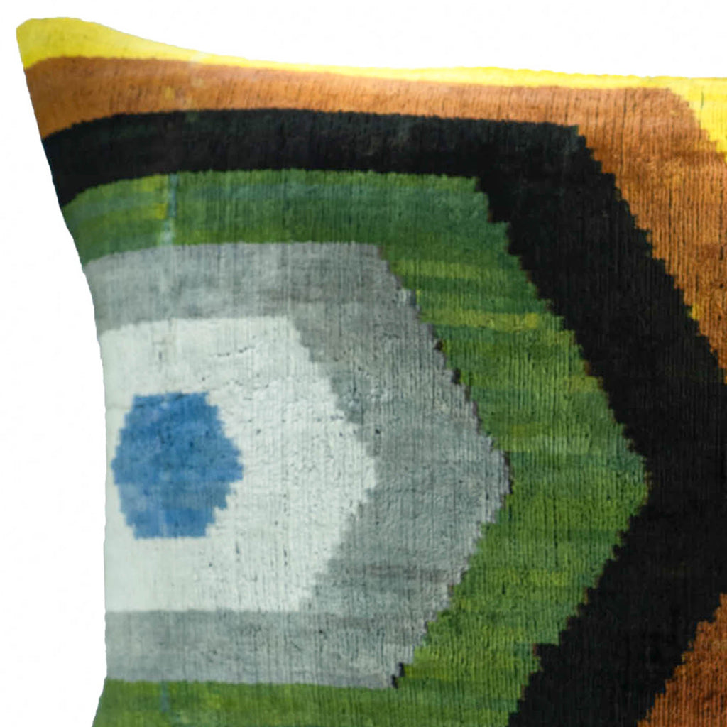 Silk Velvet Throw Pillow Cover, 16 x 24