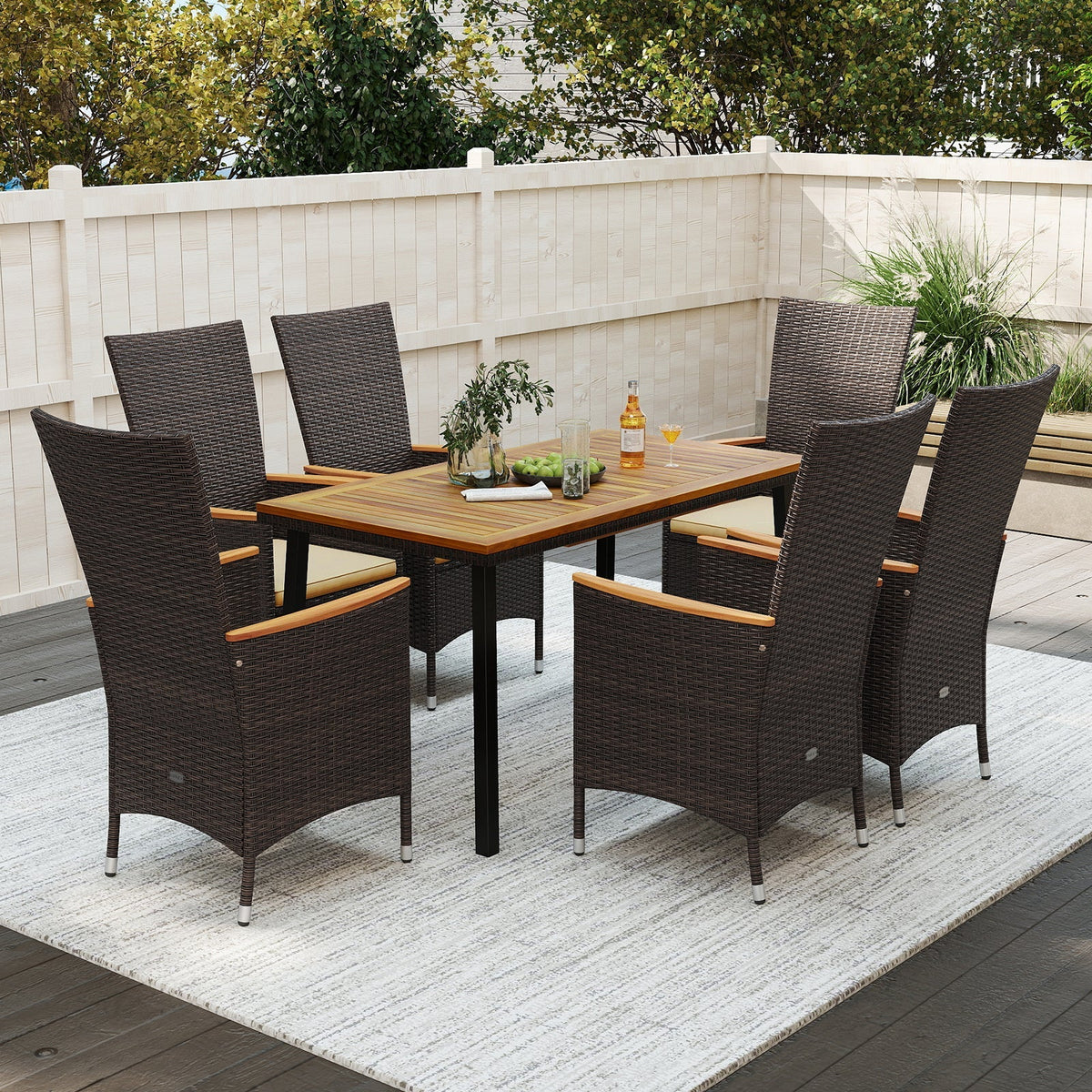 Outdoor Dining Set- 6 Person