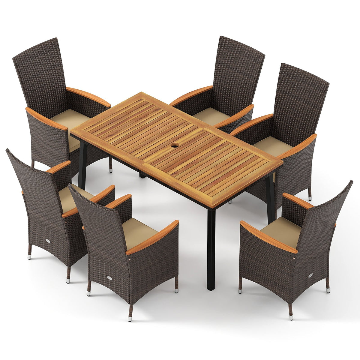 Outdoor Dining Set- 6 Person