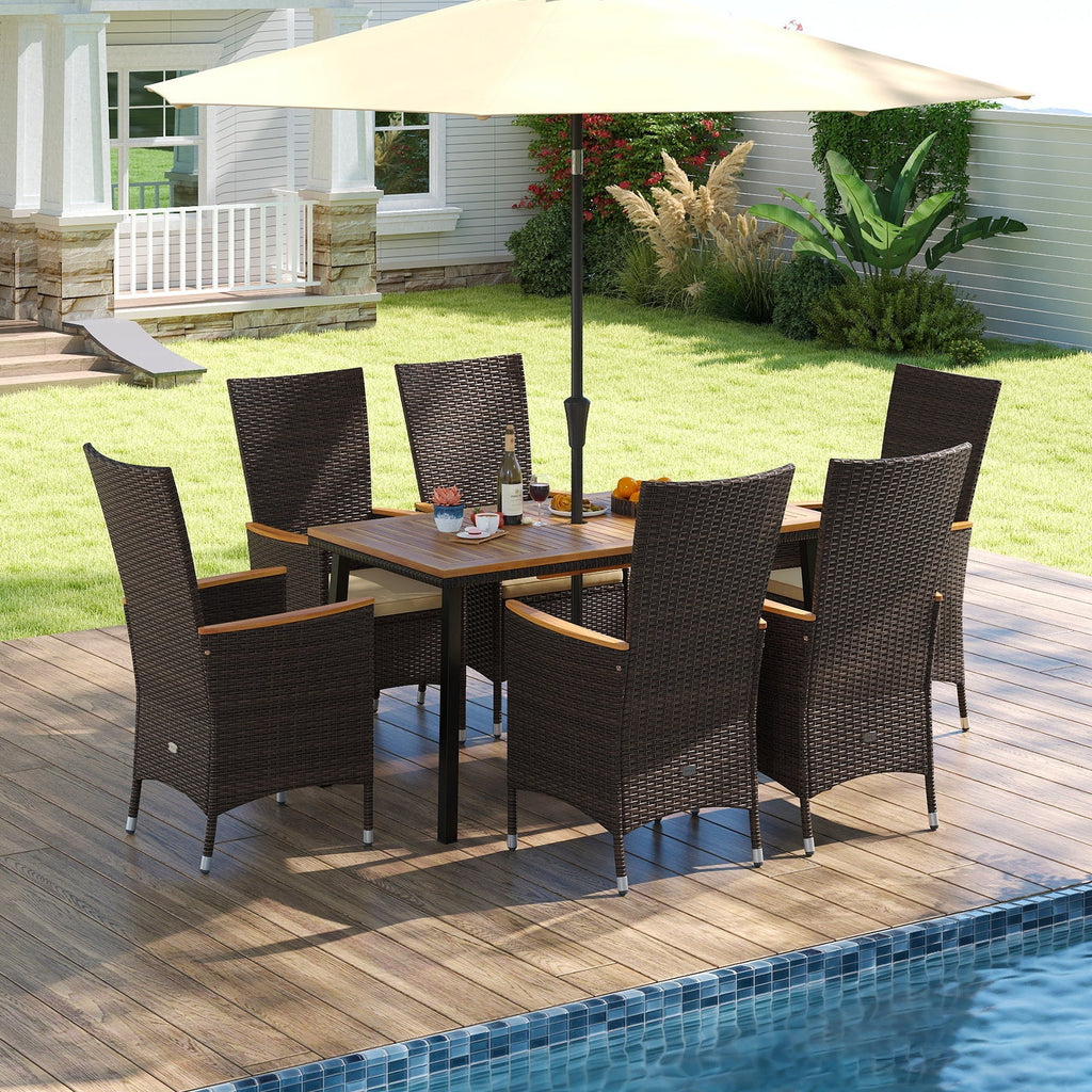 Outdoor Dining Set- 6 Person