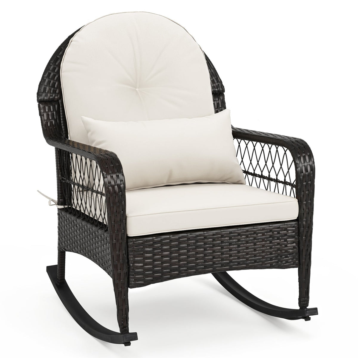 Outdoor Wicker Rocking Chair