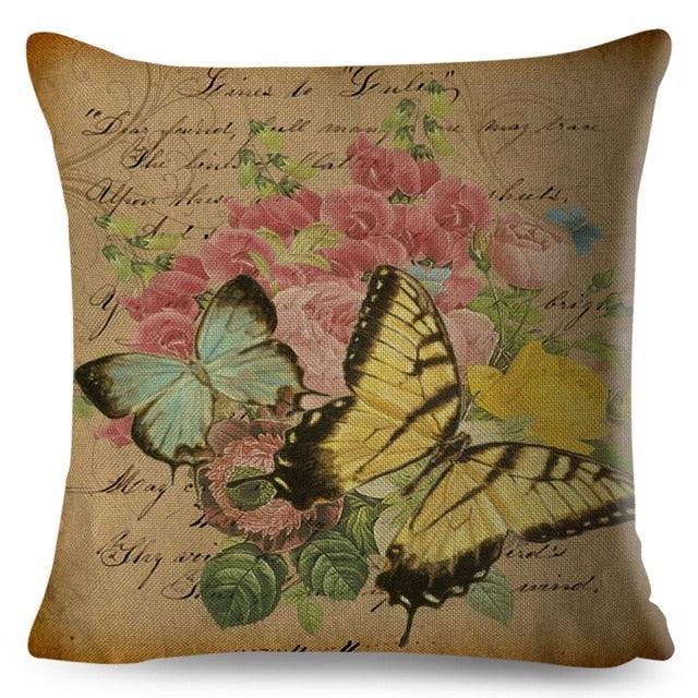 Butterfly Throw Pillow Covers