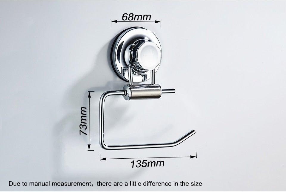 No Drill Toilet Paper Holder