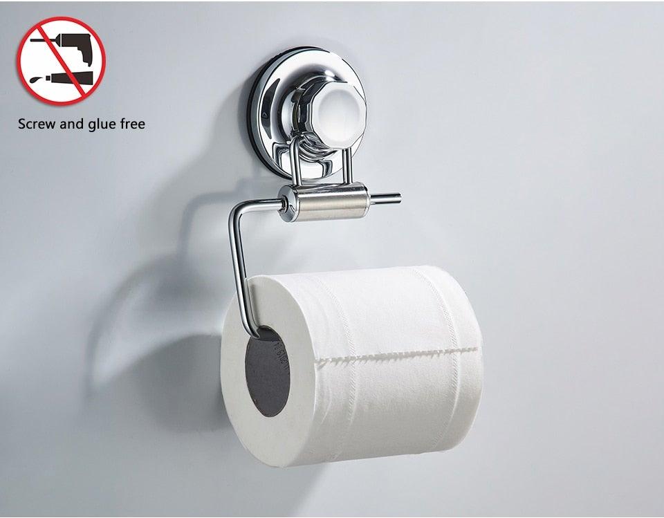 No Drill Toilet Paper Holder