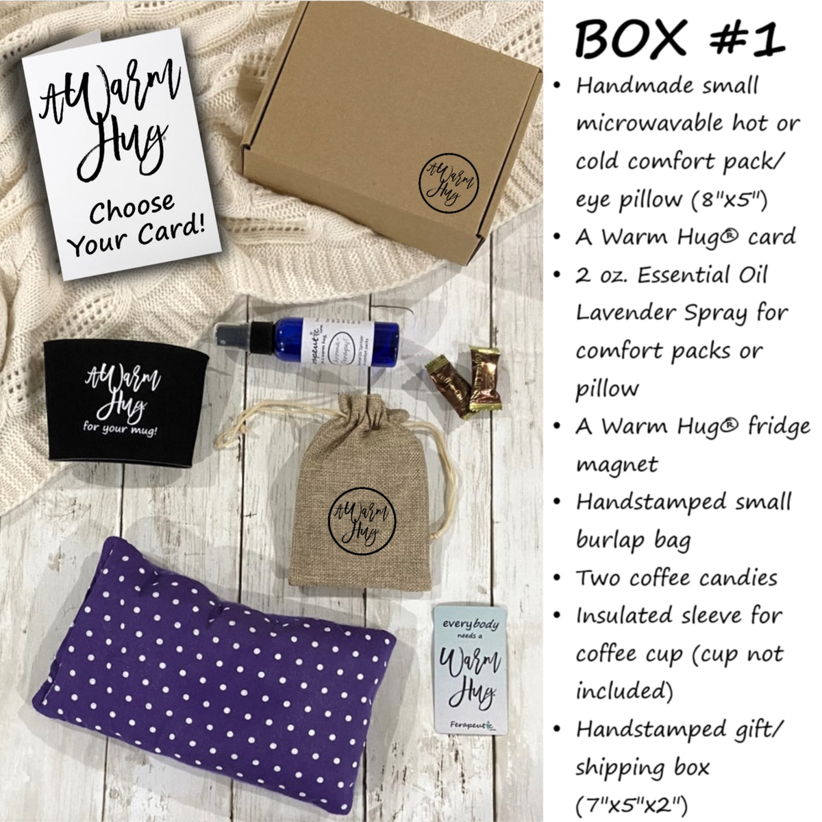 Gift Box: Microwave Heating Pads