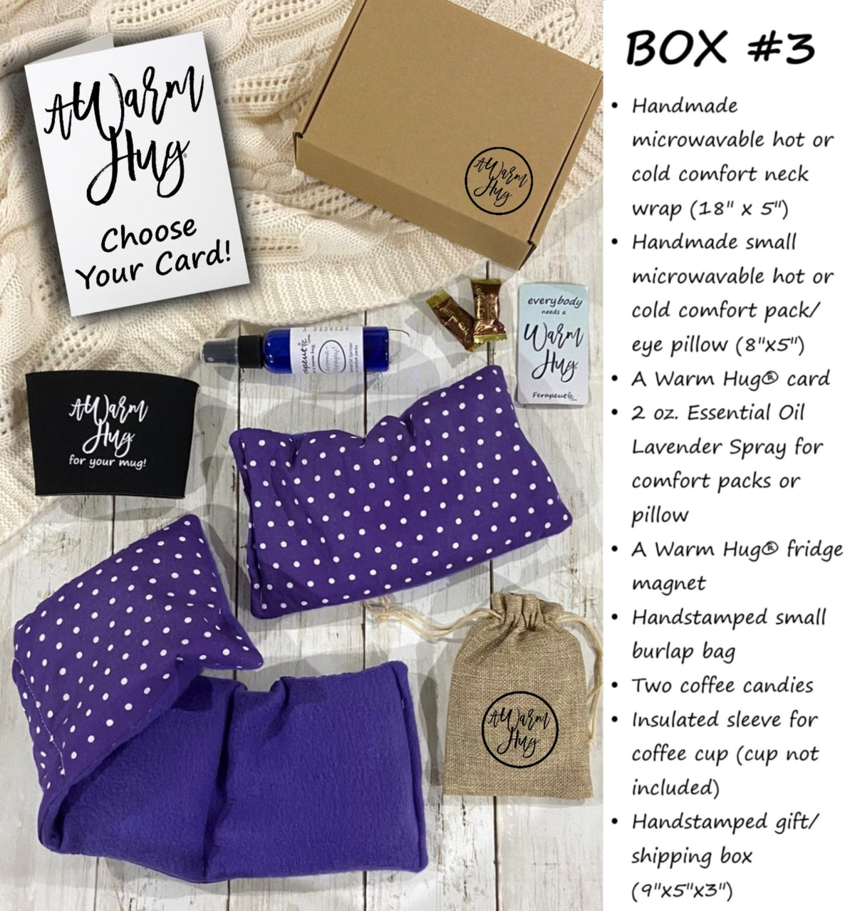Gift Box: Microwave Heating Pads