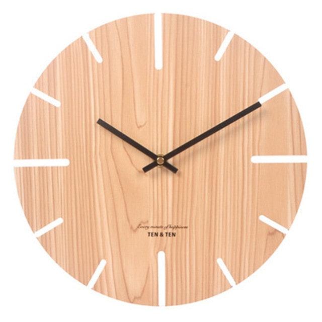 12" Wooden Wall Clock
