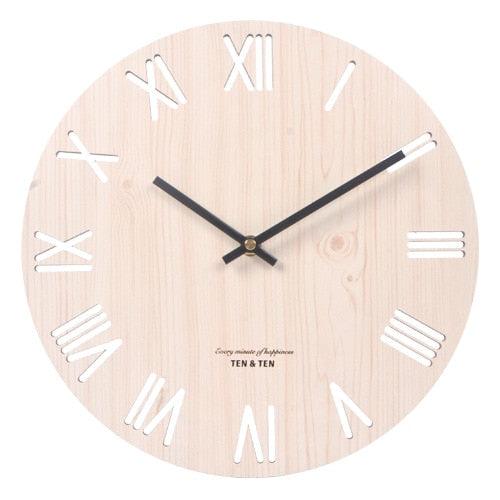 12" Wooden Wall Clock