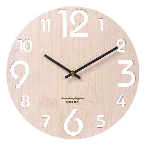 12" Wooden Wall Clock