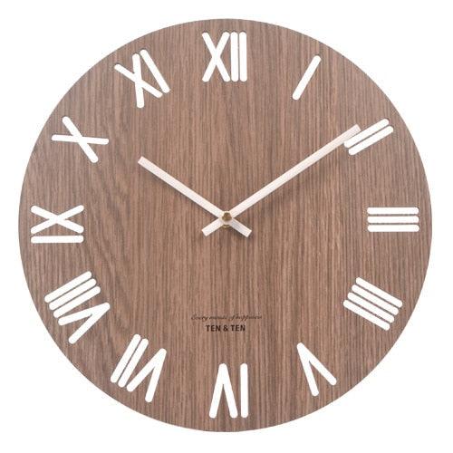 12" Wooden Wall Clock