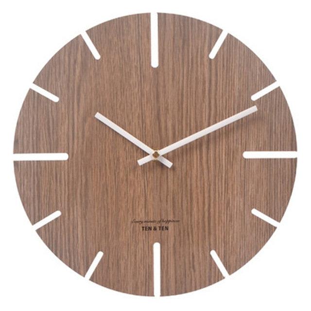 12" Wooden Wall Clock