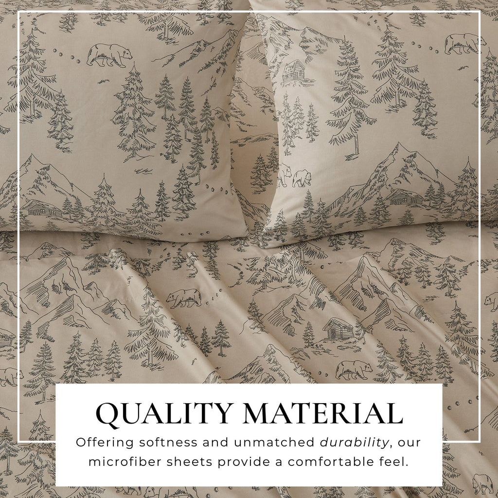 Lodge Printed Sheet Set