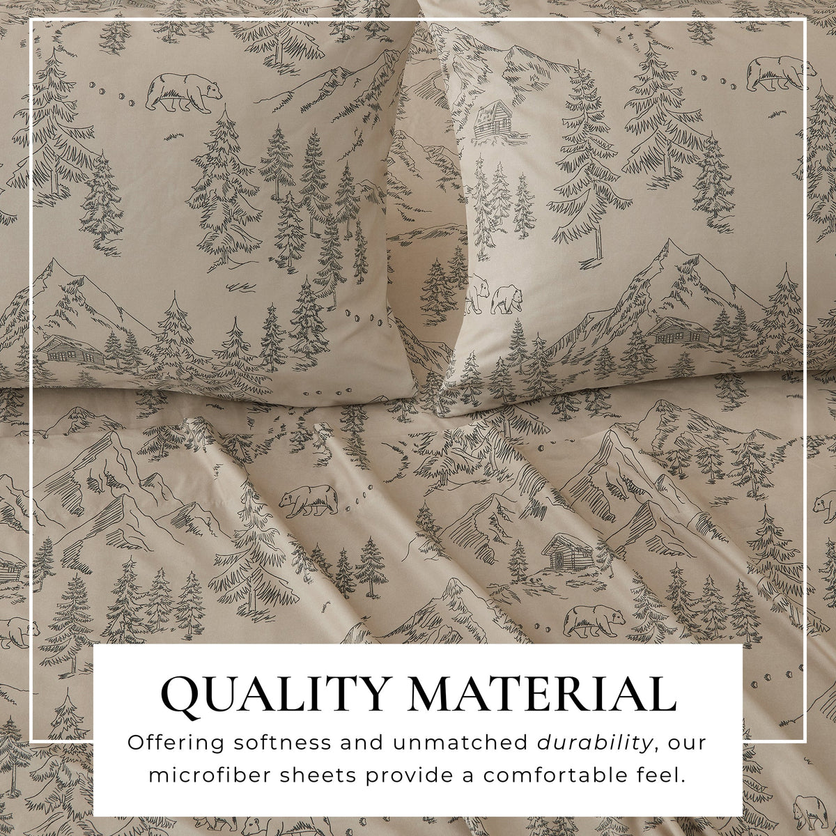 Lodge Printed Sheet Set